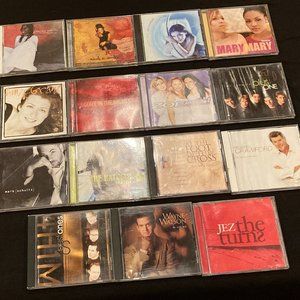 Christian Music CD's Bundle (15pc)